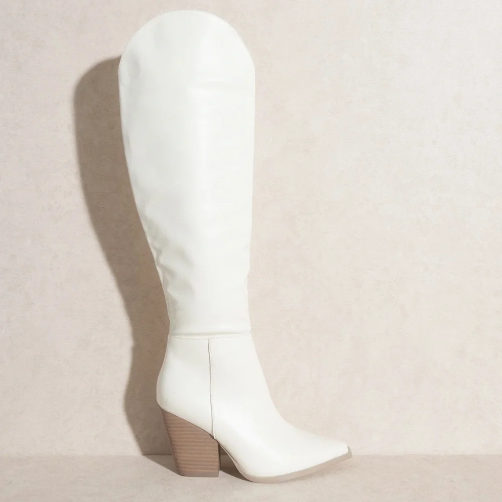 Knee high western boots - Picture 5 of 6